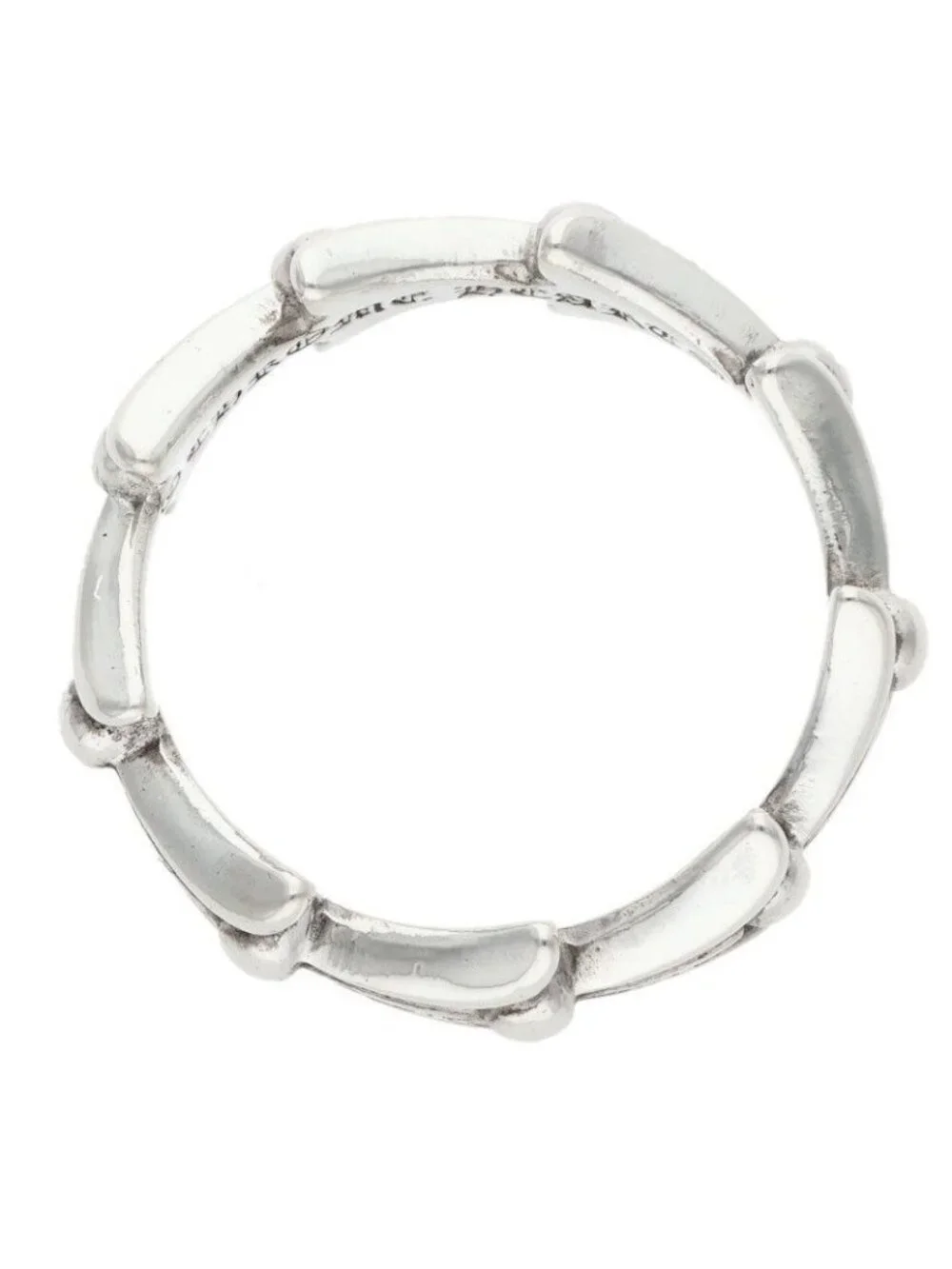 Chrome Hearts Cross Tail Silver Ring